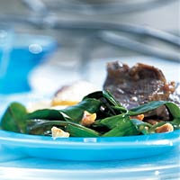 Lekkere zeeastersalade!